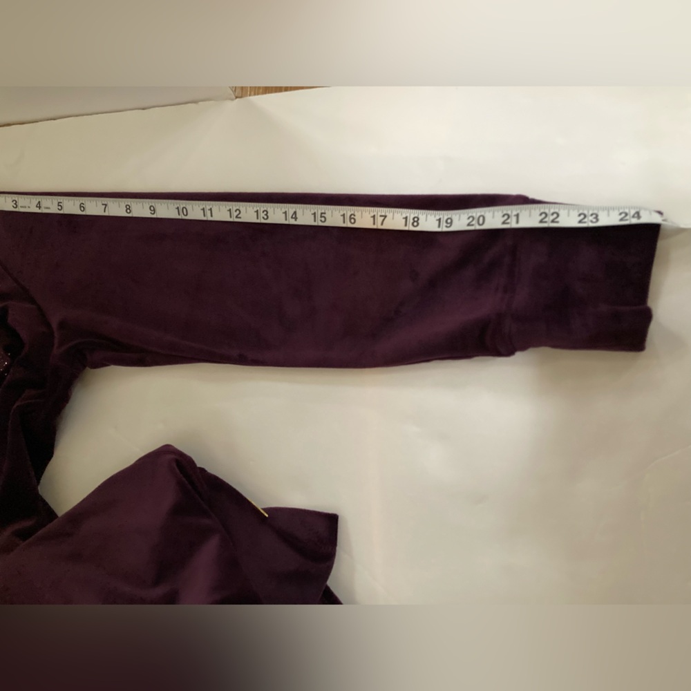 Calvin Klein Purple Hoodie with Gold Accents tshirt sweater - Picture 9 of 12